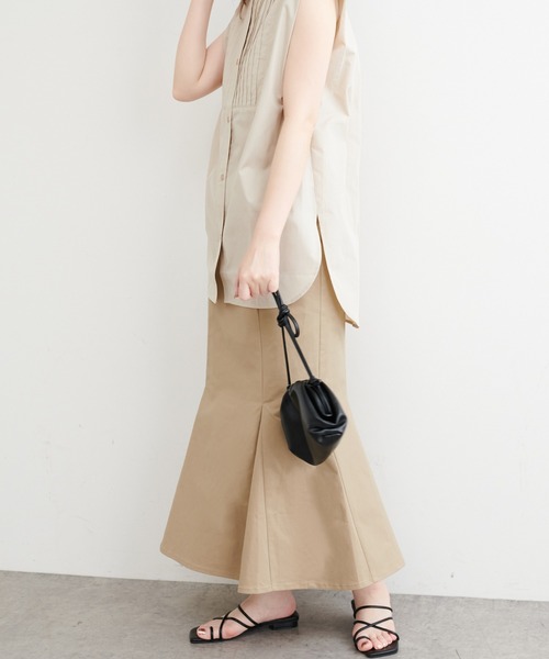 natural couture(ナチュラルクチュール)の「今年のマストトレンド!ハイウエストマーメイドスカート Mサイズ(スカート・レディース・ブラウン/ベージュ/スミクロ/パープル/グリーン/その他1/その他2・FREE)」の21枚目の写真