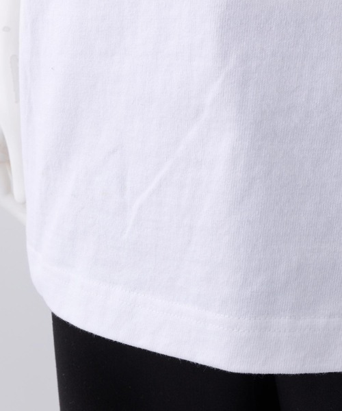 MILKFED.(ミルクフェド)の「LOGO FOOTBALL TOP(Tシャツ/カットソー・レディース・ホワイト/ブラック/グリーン/ネイビー・ONE SIZE)」の8枚目の写真