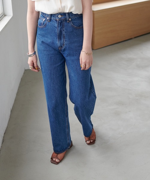 DISCOAT（ディスコート）の「デニムワイドパンツ（その他パンツ・レディース・ブルー・MEDIUM/SMALL/LARGE）」の14枚目の写真