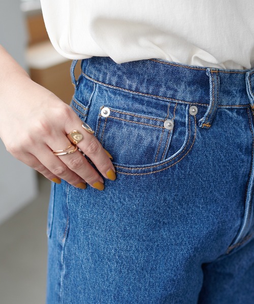 DISCOAT（ディスコート）の「デニムワイドパンツ（その他パンツ・レディース・ブルー・MEDIUM/SMALL/LARGE）」の17枚目の写真