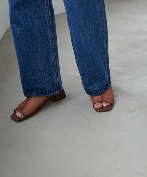 DISCOAT（ディスコート）の「デニムワイドパンツ（その他パンツ・レディース・ブルー・MEDIUM/SMALL/LARGE）」の9枚目の写真