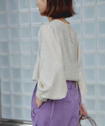 green label relaxing | ウエッジ スリーブ プルオーバー ブラウス(シャツ/ブラウス)