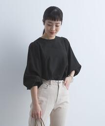 green label relaxing | ウエッジ スリーブ プルオーバー ブラウス(シャツ/ブラウス)