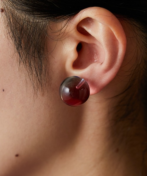 ear PAPILLONNER(イアパピヨネ)の「(WEB限定カラー:ミッドナイトブルー)トワイライトイヤリング(イヤリング・レディース・ブルー系その他/パープル系その他/イエロー系その他/ネイビー・FREE)」の17枚目の写真