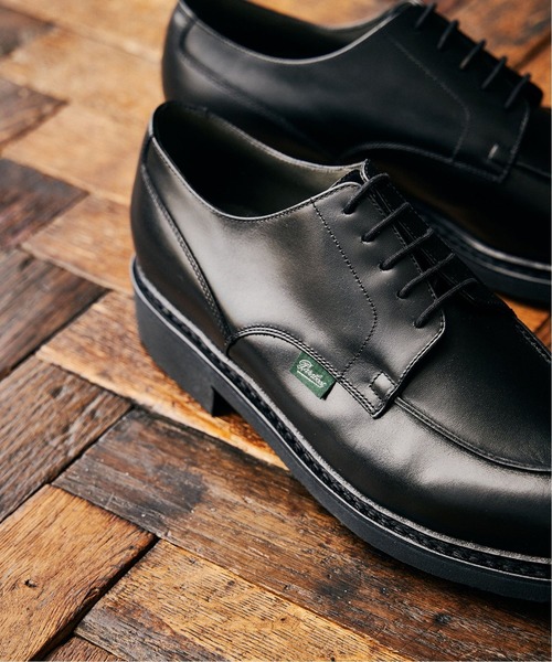 【Paraboot / パラブーツ】EDIFICE別注CHAMBORD NOIR Paraboot (パラブーツ) 別注 CHAMBORD NOIR（レザーシューズ