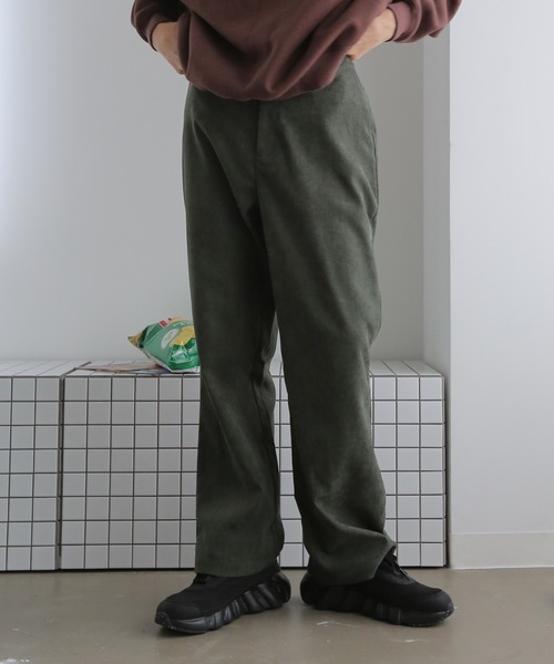 TUTTU（トゥトゥ）の「セミブーツカットパンツ（その他パンツ・メンズ・ブラック/ブラウン/グリーン・S/M/L）」の3枚目の写真