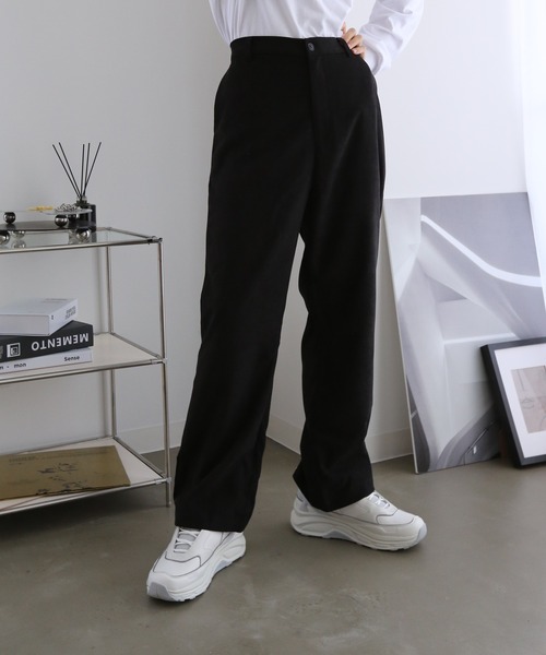 TUTTU（トゥトゥ）の「セミブーツカットパンツ（その他パンツ・メンズ・ブラック/ブラウン/グリーン・S/M/L）」の6枚目の写真