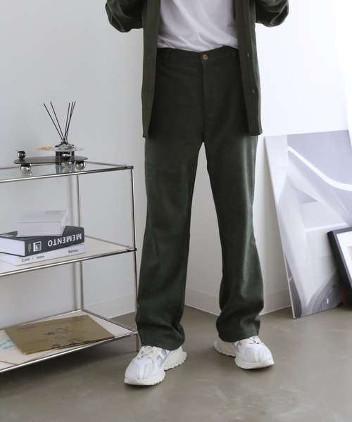 TUTTU（トゥトゥ）の「セミブーツカットパンツ（その他パンツ・メンズ・ブラック/ブラウン/グリーン・S/M/L）」の12枚目の写真