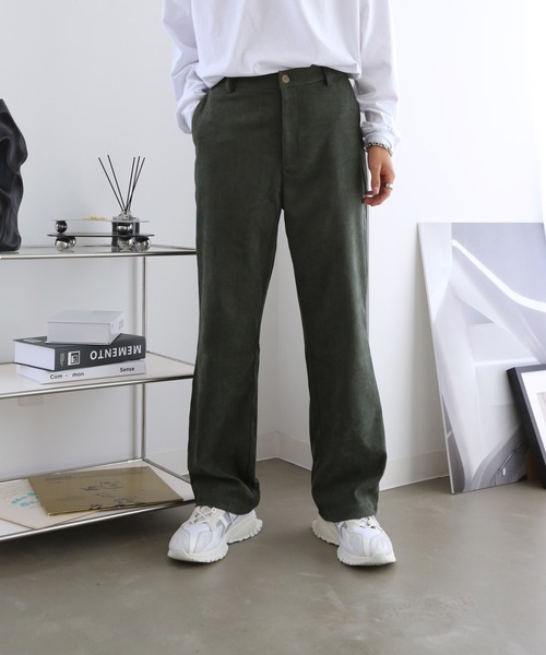 TUTTU（トゥトゥ）の「セミブーツカットパンツ（その他パンツ・メンズ・ブラック/ブラウン/グリーン・S/M/L）」の13枚目の写真