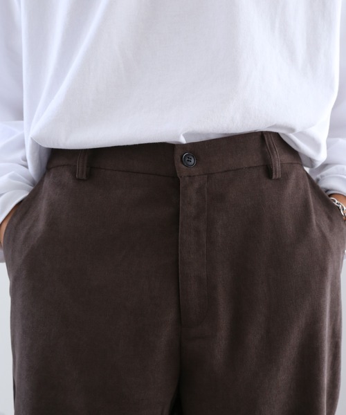 TUTTU（トゥトゥ）の「セミブーツカットパンツ（その他パンツ・メンズ・ブラック/ブラウン/グリーン・S/M/L）」の7枚目の写真