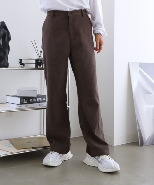 TUTTU（トゥトゥ）の「セミブーツカットパンツ（その他パンツ・メンズ・ブラック/ブラウン/グリーン・S/M/L）」の9枚目の写真