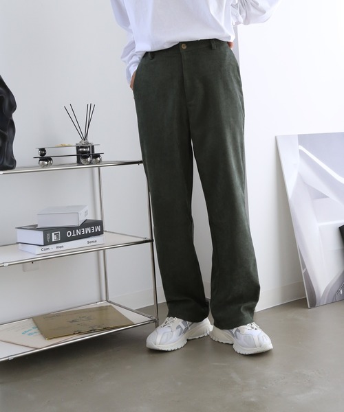 TUTTU（トゥトゥ）の「セミブーツカットパンツ（その他パンツ・メンズ・ブラック/ブラウン/グリーン・S/M/L）」の16枚目の写真