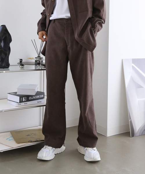 TUTTU（トゥトゥ）の「セミブーツカットパンツ（その他パンツ・メンズ・ブラック/ブラウン/グリーン・S/M/L）」の15枚目の写真