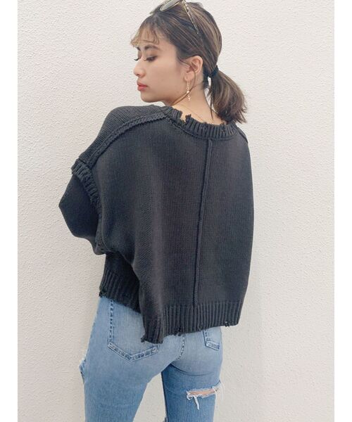 ❣️残り1品❣️GYDA グラインダーショートKT TOPS ニット 秋 冬 ❣️残り1品❣️GYDA グラインダーショートKT TOPS ニット 秋 冬