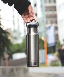 Klean Kanteen（クリーンカンティーン）の「klean kanteen / クラシック インスレート ナロー ボトル 12oz（350ml）（アウトドアグッズ）」