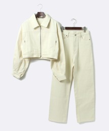 one way | 【oneway Jeans】ツイルショートジャケット(その他アウター)