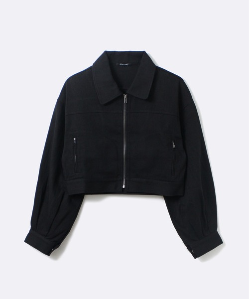 one way(ワンウェイ)の「【oneway Jeans】ツイルショートジャケット(その他アウター・レディース・ベージュ/ブラック/ライトブルー・FREE)」の14枚目の写真