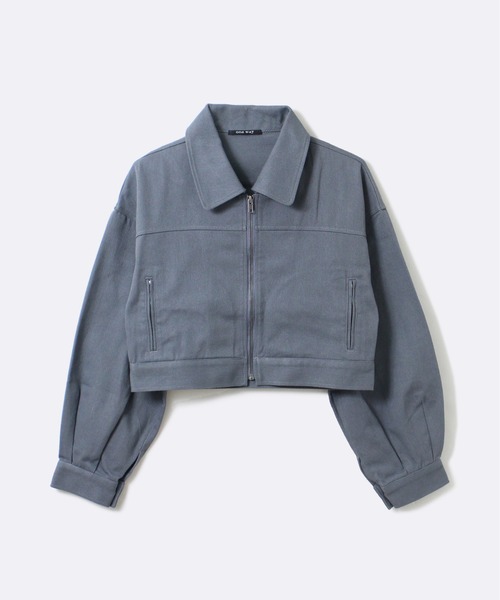 one way(ワンウェイ)の「【oneway Jeans】ツイルショートジャケット(その他アウター・レディース・ベージュ/ブラック/ライトブルー・FREE)」の10枚目の写真