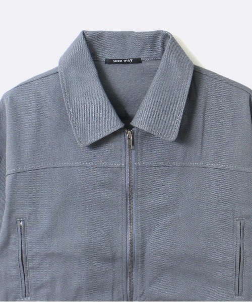 one way(ワンウェイ)の「【oneway Jeans】ツイルショートジャケット(その他アウター・レディース・ベージュ/ブラック/ライトブルー・FREE)」の7枚目の写真