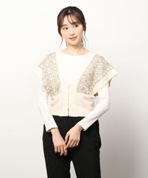 Per sist ence | Per sist ence/パーシエンス　幾何学ビスチェ(ベスト)