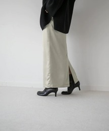 SATIN TIGHT SKIRT 236942