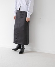 SATIN TIGHT SKIRT 236942