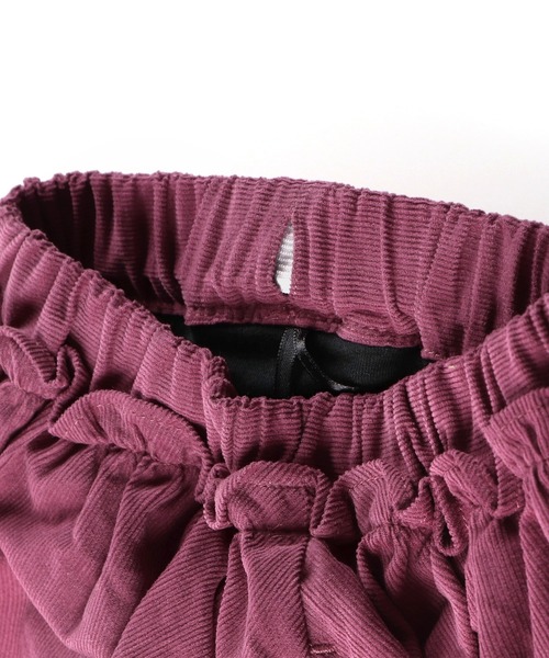 BRANSHES(ブランシェス)の「レギンス付きコーデュロイスカート(無地・花柄)(スカート・キッズ・ブラック/ベージュ/ピンク・100cm/150cm/110cm/130cm/90cm/120cm/140cm)」の15枚目の写真