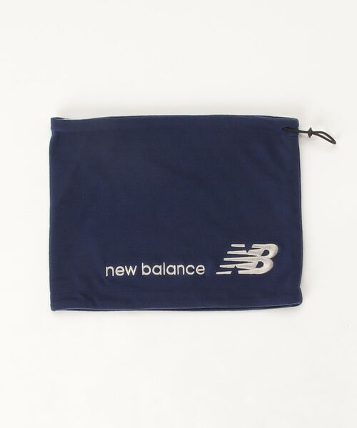 NEW BALANCE（ニューバランス）の「フリースネックウォーマー（ネックウォーマー/スヌード・メンズ・ブラック系その他/ブラック/ネイビー/ブルー・ONE SIZE）」の4枚目の写真