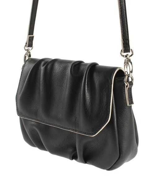 EMODA（エモダ）の「タックスクエアショルダーバッグ（ショルダーバッグ・レディース・ブラック/ブラウン・FREE）」の15枚目の写真