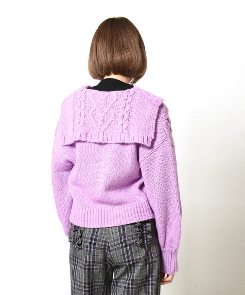 milk ミルク☆ハートケーブルカーディガン セール】ハートケーブルカーデ（カーディガン/ボレロ）｜MILK（ミルク