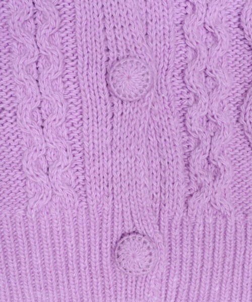 セール】ハートケーブルカーデ（カーディガン/ボレロ）｜MILK（ミルク