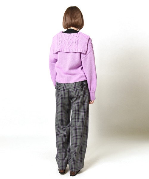 セール】ハートケーブルカーデ（カーディガン/ボレロ）｜MILK（ミルク