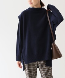 3WAYレイヤードニットセットプルオーバー【手洗い可能】◆