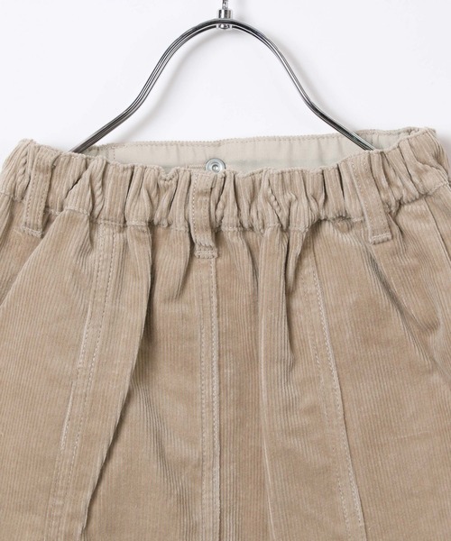 GLOBAL WORK（グローバルワーク）の「【キッズ】ソフトタッチコーデュロイスカート/216028（スカート・キッズ・ベージュ/ミント・120cm/150cm/160cm/130cm/110cm/140cm/100cm）」の9枚目の写真