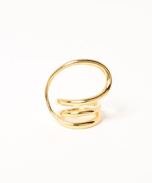 Charlotte Chesnais（シャルロットシェネ）の「Charlotte Chesnais BAGUE ROUND TRIP 15BA005VER（リング・レディース・ゴールド・SMALL）」の7枚目の写真