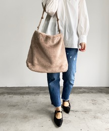 EM:favori ふわもこねじりハンドルファートート