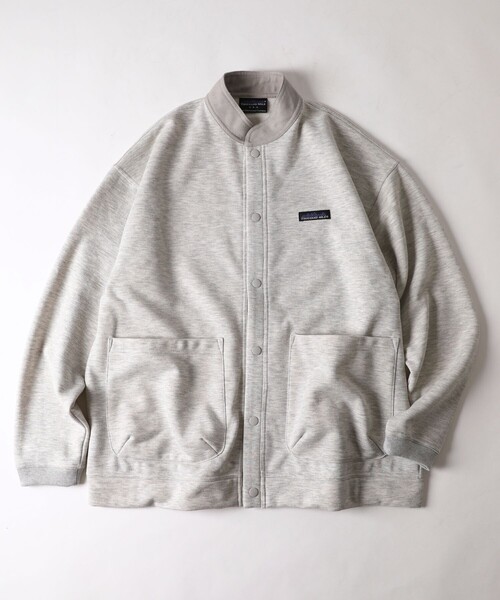 FREAK'S STORE(フリークスストア)の「WEB限定 THOUSAND MILE×FREAK'S STORE/サウザンドマイル 別注 スタンドカラー裏起毛 スウェットカーディガン/ジャケット(カーディガン/ボレロ・メンズ・ブラック/グレー/グリーン・SMALL/MEDIUM/LARGE)」の22枚目の写真