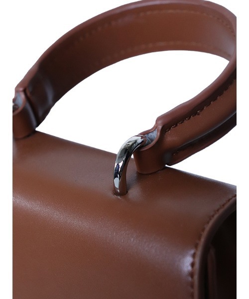 ACYM(アシーム)の「Compact box shoulder バッグ(ショルダーバッグ・レディース・ブラック/ブラウン・FREE)」の15枚目の写真