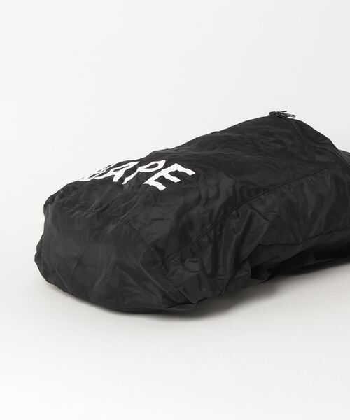 A BATHING APE（アベイシングエイプ）の「APE HEAD PACKABLE BACKPACK M（バックパック/リュック・メンズ・ブラック・FREE）」の7枚目の写真