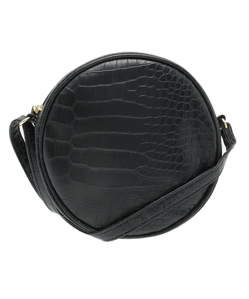 WEGO（ウィゴー）の「WEGO/サークルポシェット（ショルダーバッグ・レディース・ホワイト/ブラック/ピンク・FREE）」の3枚目の写真