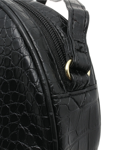 WEGO（ウィゴー）の「WEGO/サークルポシェット（ショルダーバッグ・レディース・ホワイト/ブラック/ピンク・FREE）」の12枚目の写真