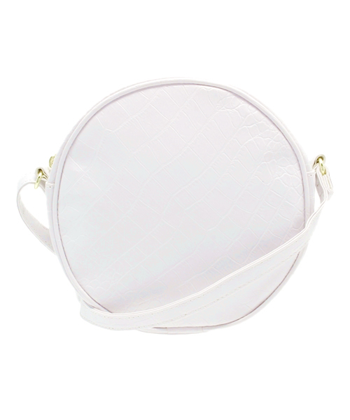 WEGO（ウィゴー）の「WEGO/サークルポシェット（ショルダーバッグ・レディース・ホワイト/ブラック/ピンク・FREE）」の14枚目の写真