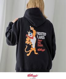 coen | 【ユニセックス】Kelloggs(ケロッグ)別注裏起毛パーカー(パーカー)