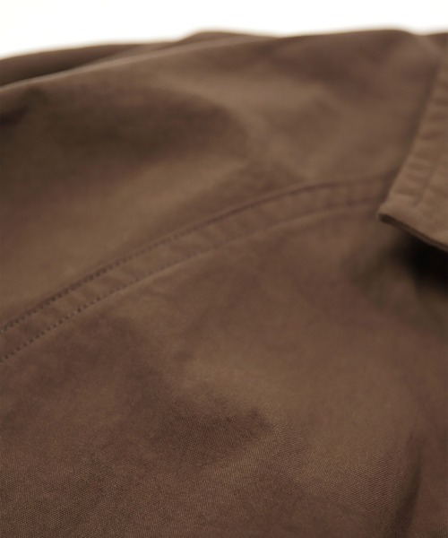 SPELLBOUND（スペルバウンド）の「[SPELLBOUND / スペルバウンド] ヴィンテージナイロンオックス ダスターコート（ステンカラーコート・メンズ・ブラウン・3/2）」の20枚目の写真