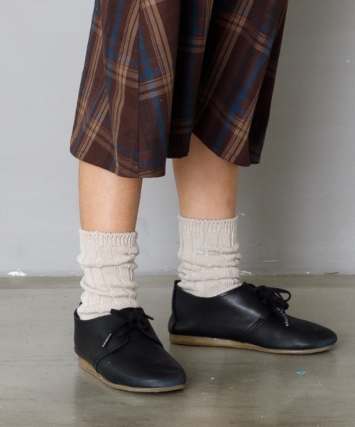 MAKE YOUR DAY（メイクユアデイ）の「ベーシック無地クルーソックス（ソックス/靴下・キッズ・ブラック/ベージュ/グレー/シルバーグレー/モカ/ラベンダー・12/15 /18/21/24）」の5枚目の写真