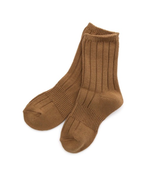 MAKE YOUR DAY（メイクユアデイ）の「ベーシック無地クルーソックス（ソックス/靴下・キッズ・ブラック/ベージュ/グレー/シルバーグレー/モカ/ラベンダー・12/15 /18/21/24）」の4枚目の写真