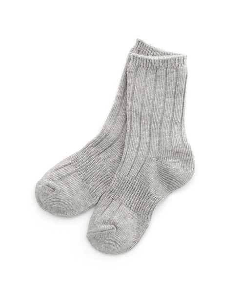 MAKE YOUR DAY（メイクユアデイ）の「ベーシック無地クルーソックス（ソックス/靴下・キッズ・ブラック/ベージュ/グレー/シルバーグレー/モカ/ラベンダー・12/15 /18/21/24）」の9枚目の写真