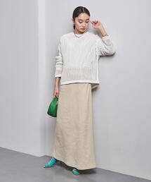 UNITED ARROWS | ＜UNITED ARROWS＞リネン バイアススカート W†(スカート)