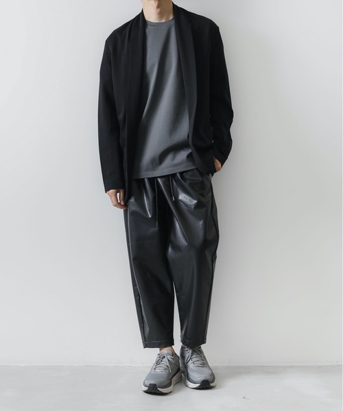 ATTACHMENT(アタッチメント)の「ウルティマシルキー天竺 レギュラーフィットSS Tシャツ / ULTIMATE SILKY JERSEY REGULAR FIT T-SHIRT(Tシャツ/カットソー・メンズ・ブラック/ホワイト/グレー系その他/ダークグレー・1/2/3)」の16枚目の写真