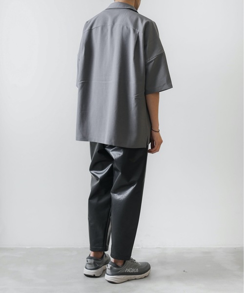 ATTACHMENT(アタッチメント)の「ウルティマシルキー天竺 レギュラーフィットSS Tシャツ / ULTIMATE SILKY JERSEY REGULAR FIT T-SHIRT(Tシャツ/カットソー・メンズ・ブラック/ホワイト/グレー系その他/ダークグレー・1/2/3)」の7枚目の写真